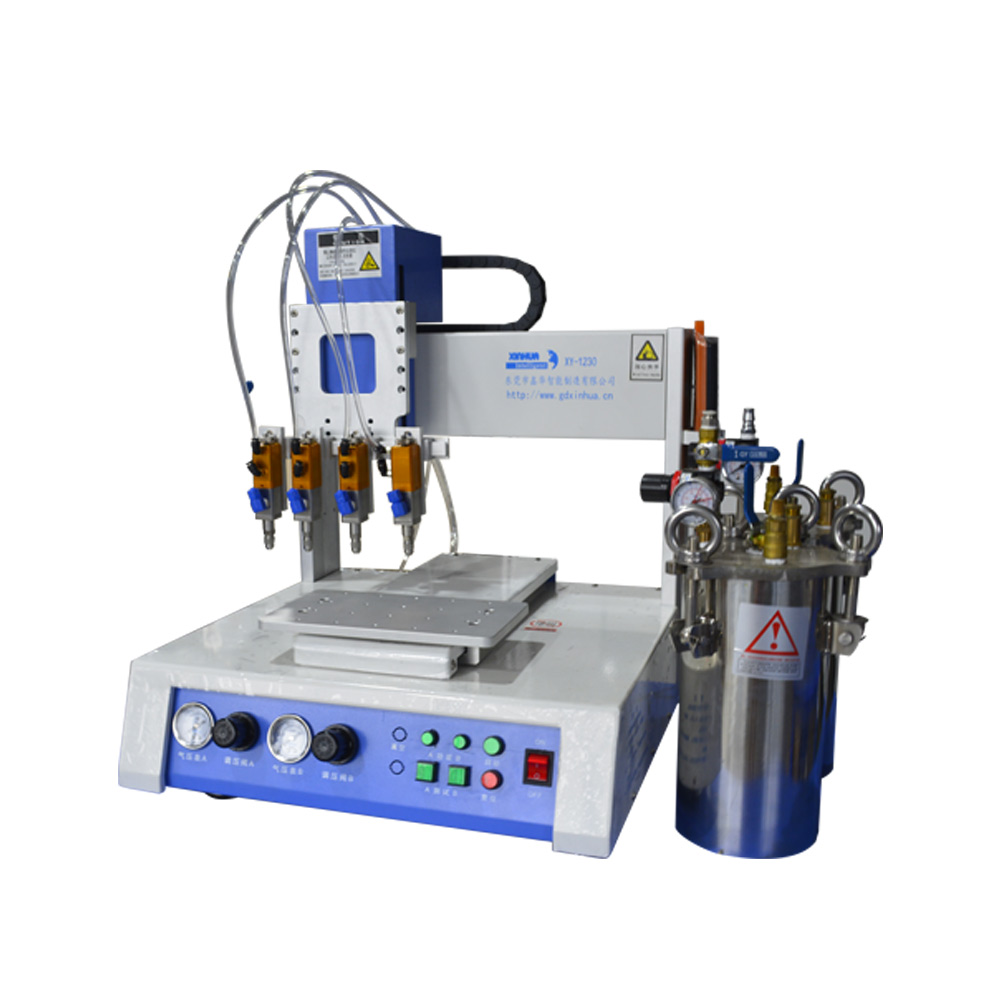 Distributore di colla multiasse, sistema di spruzzatura della colla per uso industriale, sistema di erogazione automatica della colla liquida AB